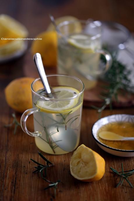 Infusion citron, miel & romarin