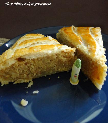 GALETTE DES ROIS AUX CACAHUÈTES