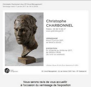 Exposition  Christophe CHARBONNEL  18 Janvier au 24 Février 2017