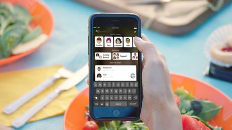 Snapchat sur iPhone ajoute une barre de recherche pour la navigation