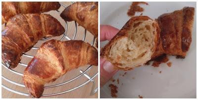 Croissants au levain Croissants au levain