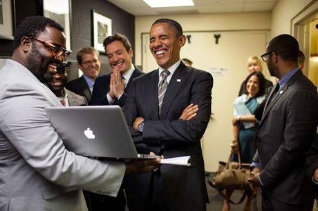 Le plus souvent avec son iPhone, il a photographié pendant 8 ans Barack Obama