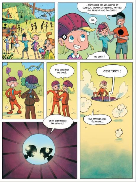 Tine & Junior Tome 1 Planche 4 Editions Frimousse