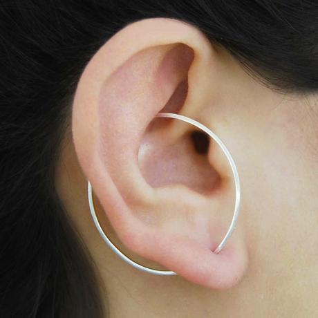DESIGN: Le minimalisme aux oreilles Illusion-Earrings-5