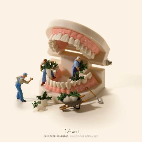 L'art miniature décalé de Tatsuya Tanaka