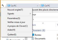 Windows : Des onglets pour l’explorateur de fichiers avec Clover