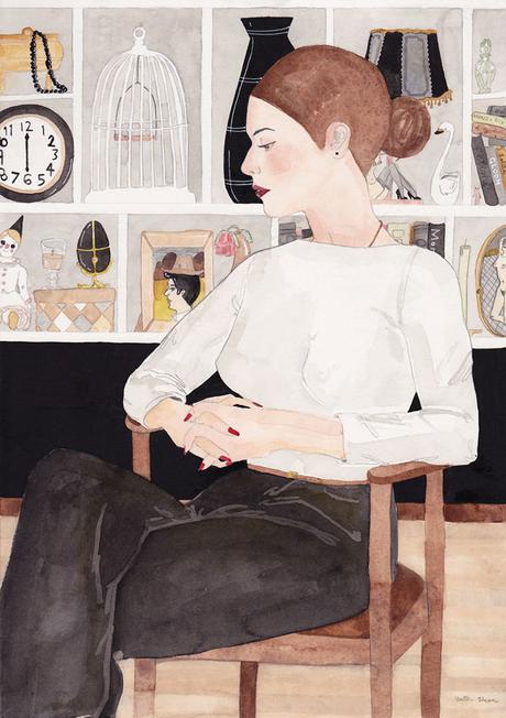 Illustrations et textiles par Caitlin Shearer Illustrations and textiles by Caitlin Shearer