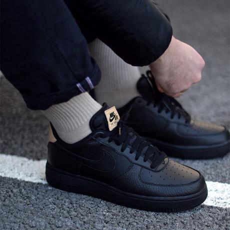 Nike Air Force 1 LV8 Black Vachetta Tan