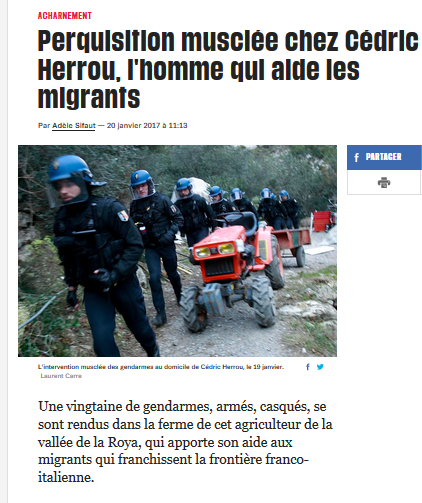 la #PesteBrune, c’est aussi la violence d’Etat #Roya #Herrou la #PesteBrune, c’est aussi la violence d’Etat #Roya #Herrou