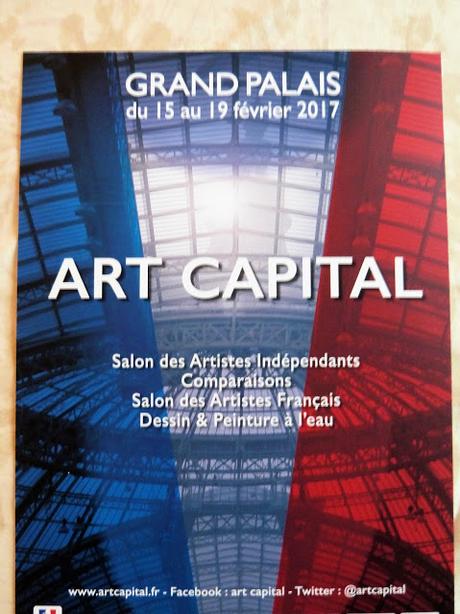 Sélectionné pour Art en Capital Grand Palis Paris Invitation jointe! Février 2017