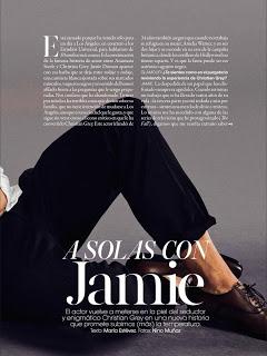 Interview de Jamie Dornan dans Glamour Espagne - Scans + traduction