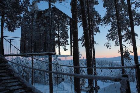 EVASION : Mirrorcube en Suède Incredible-Mirror-Cube-Habitation-in-Sweden-0