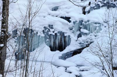 Belles promenades bavaroises: dans les glaces du Laintal enneigé