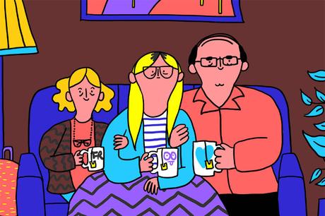 Illustrations humoristiques par Cécile Dormeau Funny girly illustrations by Cécile Dormeau