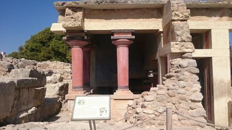 Le Palais de Cnossos, THE site touristique en Crète Le Palais de Cnossos, THE site touristique en Crète
