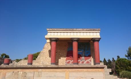 Le Palais de Cnossos, THE site touristique en Crète Le Palais de Cnossos, THE site touristique en Crète