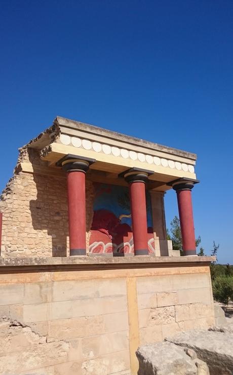 Le Palais de Cnossos, THE site touristique en Crète Le Palais de Cnossos, THE site touristique en Crète