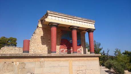 Le Palais de Cnossos, THE site touristique en Crète Le Palais de Cnossos, THE site touristique en Crète