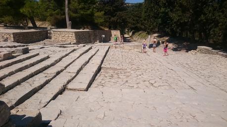 Le Palais de Cnossos, THE site touristique en Crète Le Palais de Cnossos, THE site touristique en Crète
