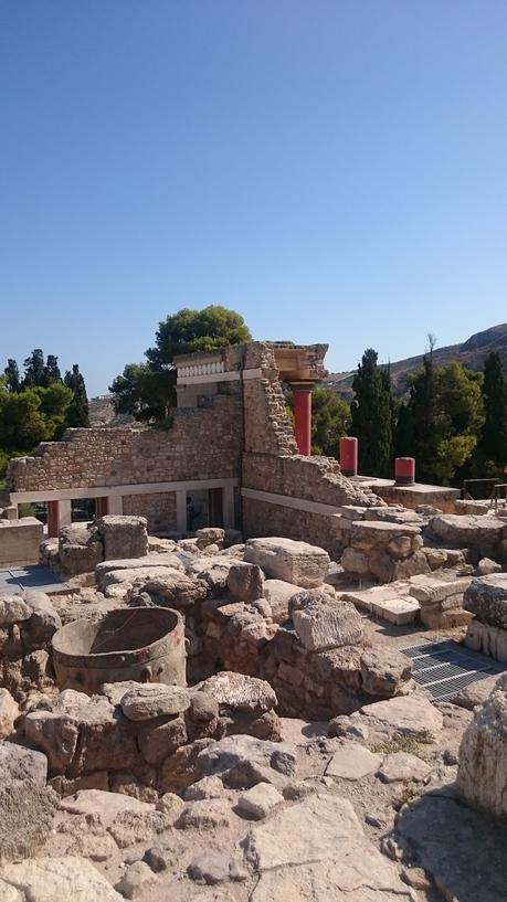 Le Palais de Cnossos, THE site touristique en Crète Le Palais de Cnossos, THE site touristique en Crète