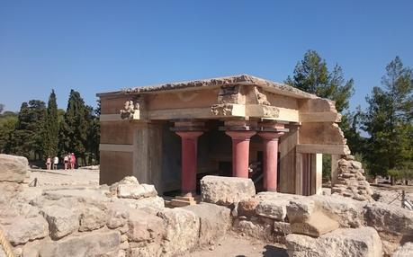 Le Palais de Cnossos, THE site touristique en Crète Le Palais de Cnossos, THE site touristique en Crète