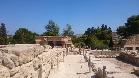 Le Palais de Cnossos, THE site touristique en Crète Le Palais de Cnossos, THE site touristique en Crète