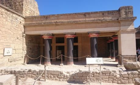 Le Palais de Cnossos, THE site touristique en Crète Le Palais de Cnossos, THE site touristique en Crète