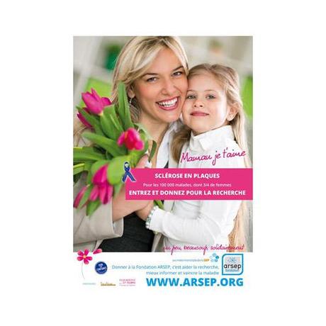 FONDATION ARSEP : A l’occasion de la fête des mères, les Fleuristes de France seront solidaires avec les malades atteints de Sclérose en Plaques, du 20 mai au 4 juin 2017