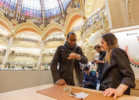 Apple Watch : la boutique aux Galeries Lafayette à Paris ferme ses portes Apple Watch : la boutique aux Galeries Lafayette à Paris ferme ses portes