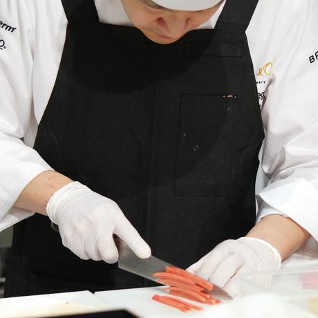 Bocuse d'Or 2017 Japon taillage légumes couteau TAKAMURA
