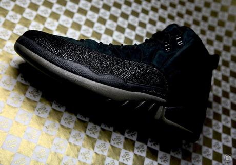 OVO Air Jordan 12 Black : Release Date 873864-032 ovo air jordan 12 black