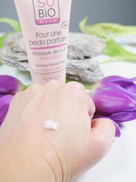 Une peau parfaite avec le masque de nuit de chez So Bio Etic Une peau parfaite avec le masque de nuit de chez So Bio Etic