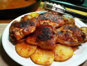 Cuisses de poulet aux pommes de terre avec cookeo cuisses de poulet pommes de terre cookeo