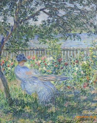 Monet, Terrasse à Vetheuil, 1881