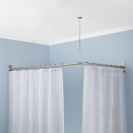 Bathroom Curtain Rods