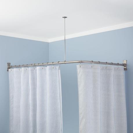Bathroom Curtain Rods