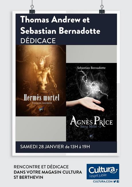 Rencontre de Thomas Andrew et Sébastian Bernadotte L’image contient peut-être : 1 personne, texte