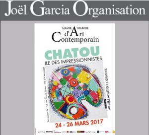 Grand Marché d’Art Contemporain à CHATOU  24/26 Mars 2017