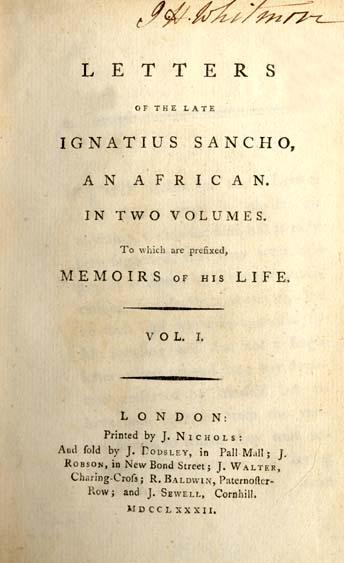 Ignatus Sancho, le nègre exeptionnel (1729-1780), Londres Résultats de recherche d'images pour « duchesses de montagu sancho »