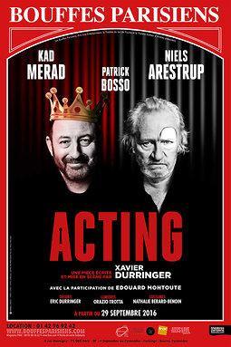 La pièce "Acting" : Hamlet à toutes les sauces La pièce "Acting" : Hamlet à toutes les sauces