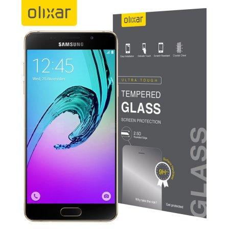 Accessoires Samsung Galaxy A5 2017 sur Mobile Fun protection-decran-en-verre-trempe-samsung-galaxy-a5-2017-olixar-mobile-fun-7
