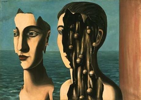 Pendants célibataires atypiques Magritte le double secret 1927