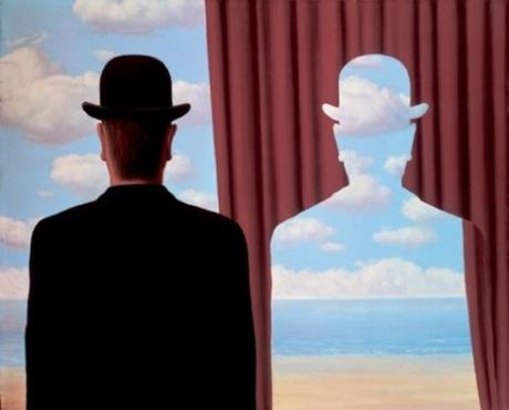 Pendants célibataires atypiques Decalcomanie Magritte 1966