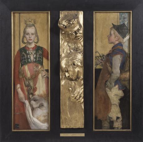 Les pendants célibataires : homme femme A_Swedish_Fairy_Tale_La princesse et le berger Prinsessan och Vallpojken(Carl_Larsson 1897)_-_Nationalmuseum_-_23889
