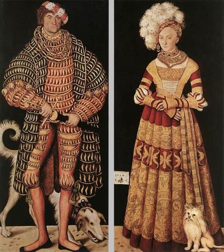 Les pendants célibataires : homme femme Henry-The-Pious-Lucas-Cranach-the-Elder