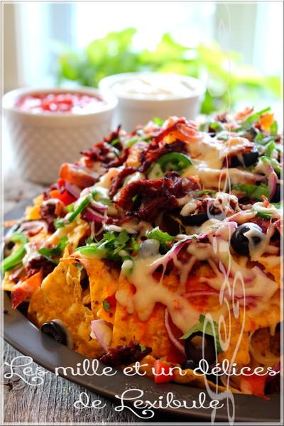 ~Nachos suprêmes au porc effiloché de Stefano Faita ~ ~Nachos suprêmes au porc effiloché de Stefano Faita ~