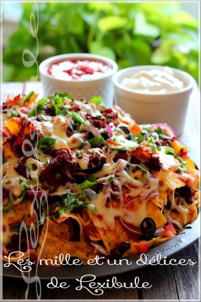 ~Nachos suprêmes au porc effiloché de Stefano Faita ~ ~Nachos suprêmes au porc effiloché de Stefano Faita ~