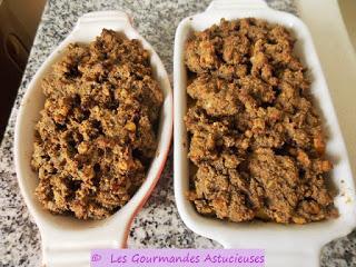 Crumble de pois chiches et noix à la Courge (Vegan) Crumble de pois chiches et noix à la Courge (Vegan)