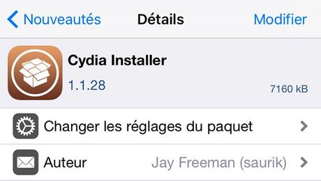 Jailbreak iOS 10.2 : Cydia 1.1.28 en 64 bits, meilleur support d’iOS 10 Jailbreak iOS 10.2 : Cydia 1.1.28 en 64 bits, meilleur support d’iOS 10