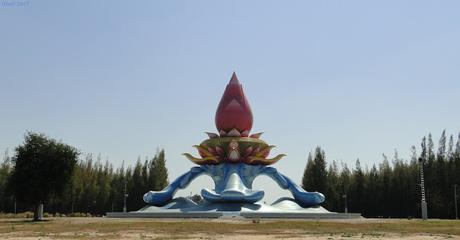 Lotus géant à Phon Phisai - Mekong